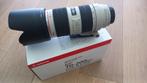 NIEUWSTAAT Canon 70-200mm 2.8 L EF IS II USMiginele doos/ver, TV, Hi-fi & Vidéo, Enlèvement, Comme neuf, Téléobjectif, Zoom
