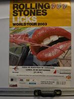 AFFICHE DE LA TOURNÉE MONDIALE 2003 DES ROLLING STONES LICKS, Collections, Enlèvement, Utilisé