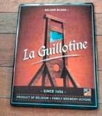 Plaque métallique La Guillotine brewery Huyghe. État : neuf!, Collections, Enlèvement ou Envoi, Comme neuf, Duvel