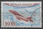 Frankrijk 1954 - Yvert 30PA - Dassault - Mystere IV   (ST), Timbres & Monnaies, Timbres | Europe | France, Envoi, Affranchi