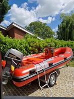 Bateau semi rigide, Sports nautiques & Bateaux, Bateaux à moteur & Yachts à moteur, 50 ch ou plus, Enlèvement, Utilisé, Moteur hors-bord