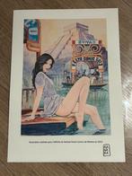 Illustration Manara pour le Festo comics Mexico, Antiquités & Art, Enlèvement ou Envoi