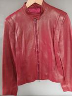 Veste en cuir, Rouge, Taille 38/40 (M), Enlèvement ou Envoi, Comme neuf