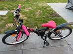 Meisjesfiets B-twin 20 inch, Vélos & Vélomoteurs, Enlèvement, Comme neuf, 16 à 20 pouces, B-Twin
