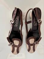 Chaussure femme Scapa - parfait état - pointure 37, Scapa, Enlèvement ou Envoi, Brun, Sandales et Mûles