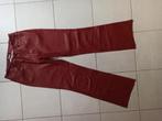 Broek van imitatieleer, Vêtements | Femmes, Culottes & Pantalons, Enlèvement, Taille 38/40 (M), Rouge, Longs