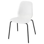 Chaise de salle à manger IKEA Lidås, lot de 4, Maison & Meubles, Chaises, Enlèvement, Utilisé, Blanc, Métal