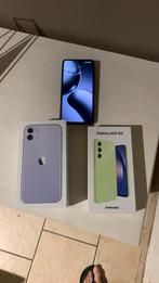 Lot de téléphones iPhone 11 et Samsung A54, Télécoms, Enlèvement ou Envoi, Comme neuf, Autres modèles