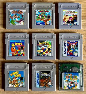 Nintendo Gameboy Games beschikbaar voor biedingen