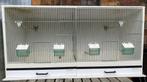 Vogelkooi met tussenschot, Dieren en Toebehoren, Vogels | Hokken en Kooien, Ophalen, Zo goed als nieuw, Hout, Vogelkooi