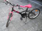 fiets meisjes, 5 versnellingen, 20 inch, merk: b'twin, Vélos & Vélomoteurs, Enlèvement, Utilisé, 20 pouces, Vitesses
