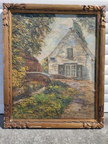 huile sur toile signe pierot daniel disponible aux enchères