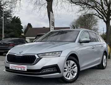 Skoda Octavia SW 2.0TDi 2022 DSG 89Dkm Lijnass. Camera Garan disponible aux enchères
